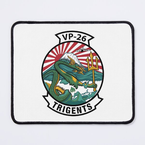 Item preview, The Trident's Reach: VP-26 Trigents Patrol Squadron Insignia designed and sold by CharlieDesings.