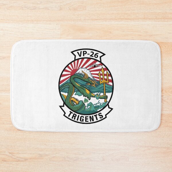 Item preview, The Trident's Reach: VP-26 Trigents Patrol Squadron Insignia designed and sold by CharlieDesings.