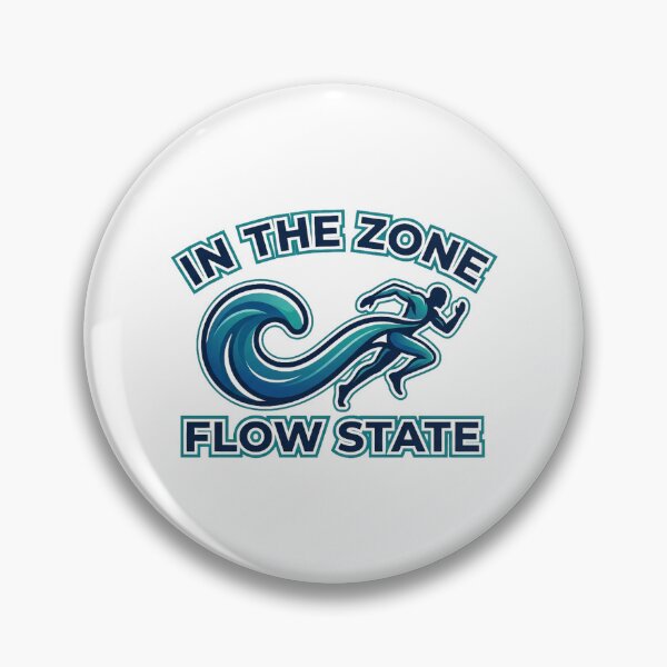 Item preview, In The Zone - Flow State Sports Psychology Design designed and sold by UkrainianSpain.