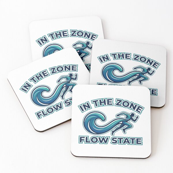 Item preview, In The Zone - Flow State Sports Psychology Design designed and sold by UkrainianSpain.