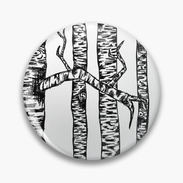 Item preview, Paper birch forest designed and sold by FleecyEliseArt.