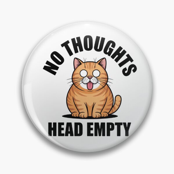 Item preview, One Orange Braincell Derpy Cat Mental Health Art designed and sold by Mr-wow.