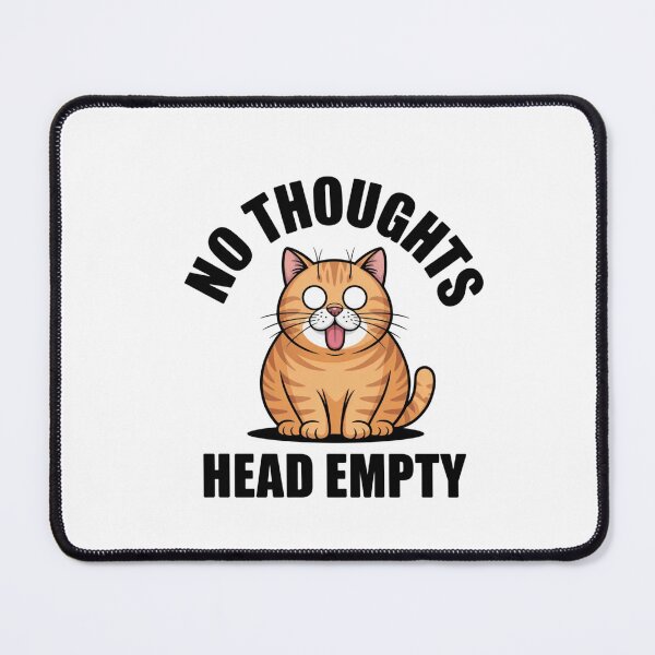 Item preview, One Orange Braincell Derpy Cat Mental Health Art designed and sold by Mr-wow.