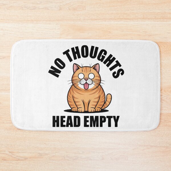Item preview, One Orange Braincell Derpy Cat Mental Health Art designed and sold by Mr-wow.