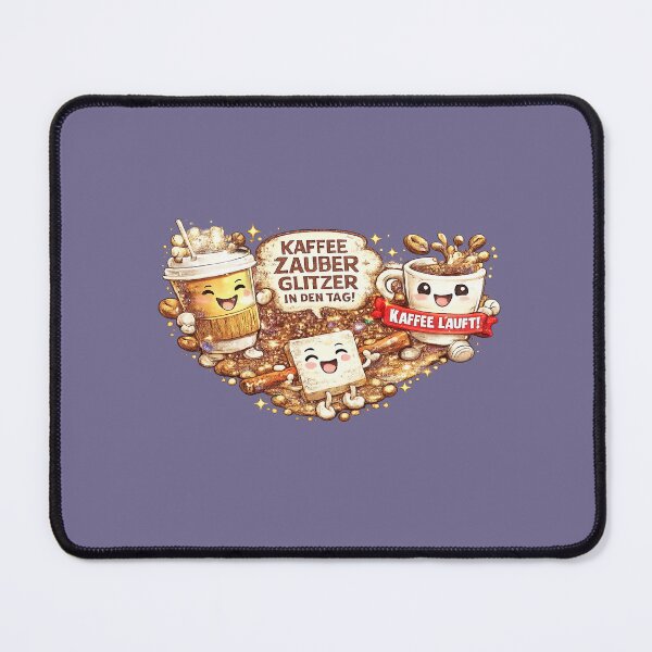 Item preview, Coffee Magic Glitter – Fun coffee design for the perfect start to the day designed and sold by khawariweaves.