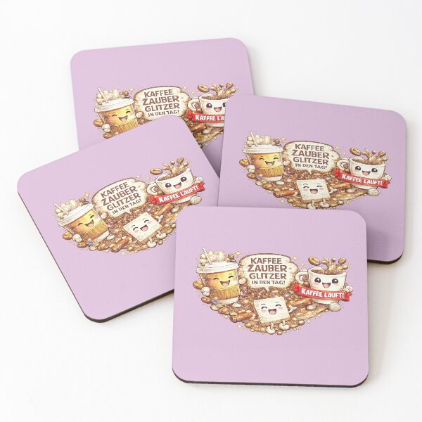 Item preview, Coffee Magic Glitter – Fun coffee design for the perfect start to the day designed and sold by khawariweaves.