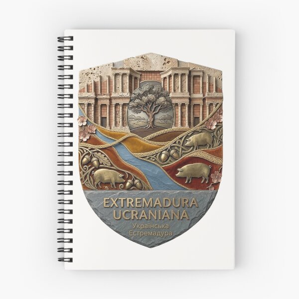 Item preview, Ukrainian Extremadura: Cultural Fusion Texture Art (Ancient Heritage) designed and sold by UkrainianSpain.