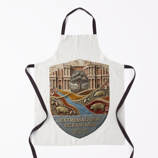 Item preview, Ukrainian Extremadura: Cultural Fusion Texture Art (Ancient Heritage) designed and sold by UkrainianSpain.