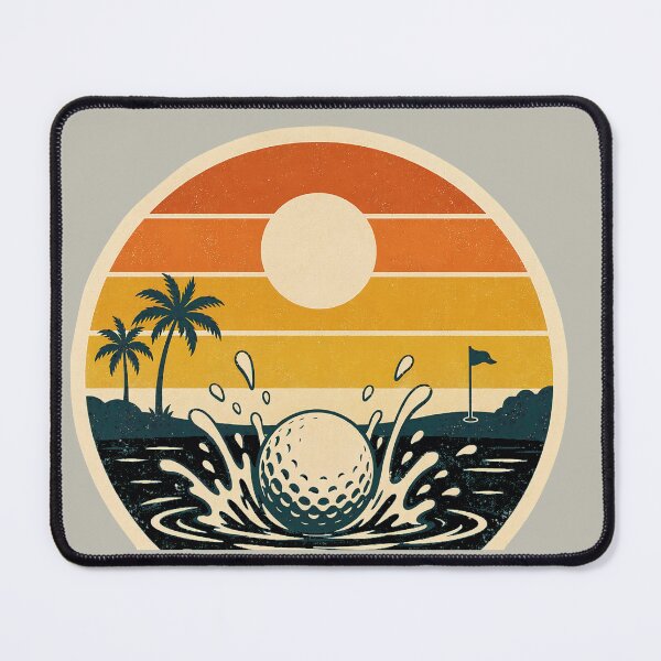 Item preview, Funny Golf Quote - Most Expensive Way To Lose Balls - Retro Water Hazard designed and sold by BelievingCreate.