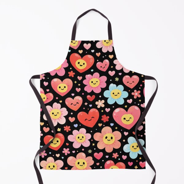Item preview, Cute Heart Flower Pattern Romantic Floral Love Aesthetic Design designed and sold by PunchDrop.