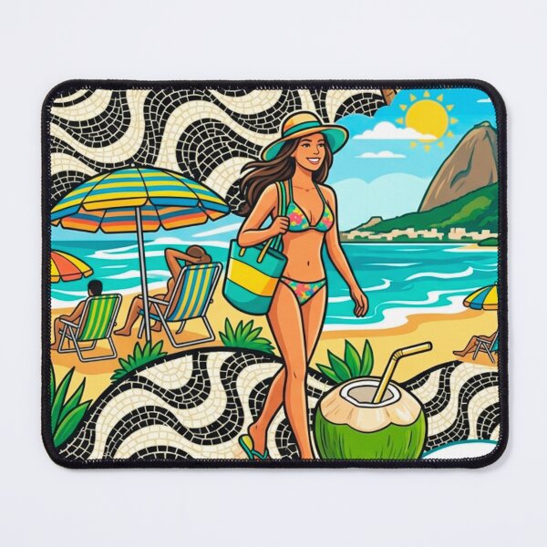 Item preview, Rio de Janeiro: Vibrant Beach Life designed and sold by edstorebeaches.