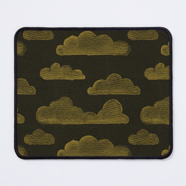 Item preview, Dreamtime Clouds Watercolor Pattern - Coal + Ochre designed and sold by Irene Estelle.