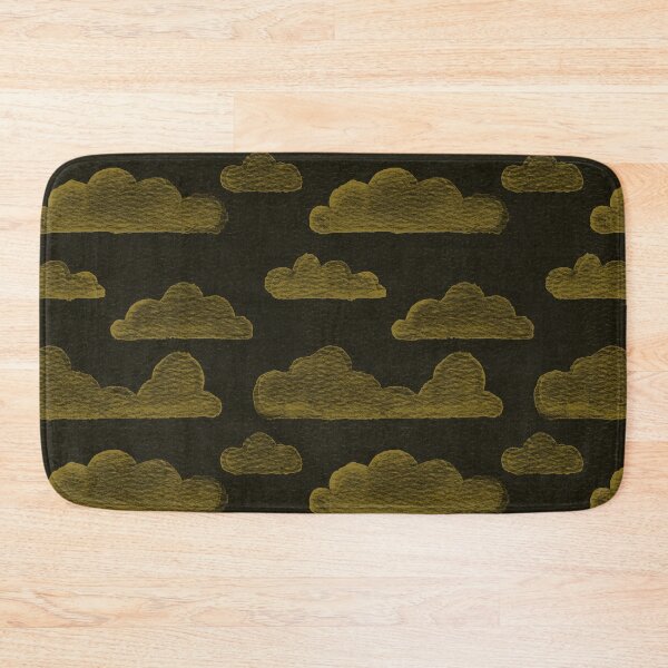 Item preview, Dreamtime Clouds Watercolor Pattern - Coal + Ochre designed and sold by Irene Estelle.
