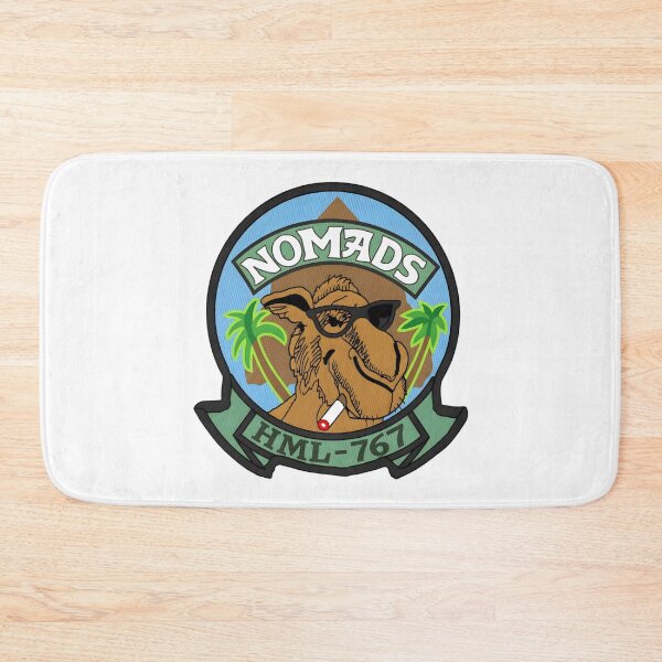 Item preview, The Desert Drifters: HML-767 Nomads Squadron Emblem designed and sold by CharlieDesings.