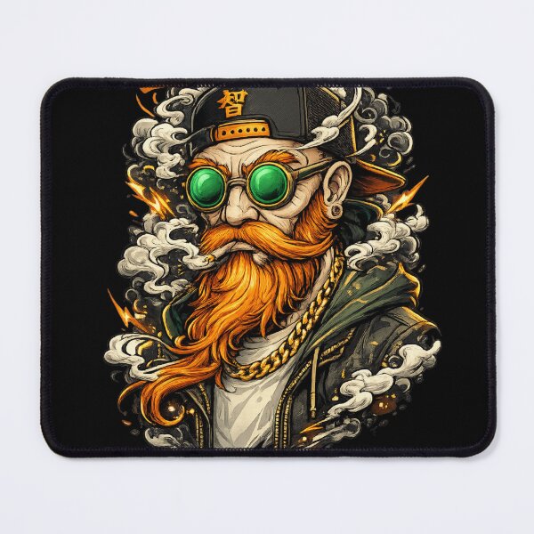 Item preview, Urban Master with Ginger Beard and Green Glasses designed and sold by natureprints1.
