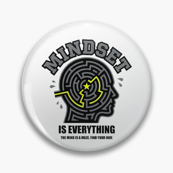 Item preview, Mindset is Everything - Athlete's Mind Maze Sports Psychology designed and sold by UkrainianSpain.