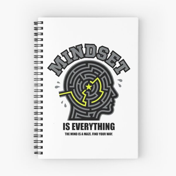 Item preview, Mindset is Everything - Athlete's Mind Maze Sports Psychology designed and sold by UkrainianSpain.
