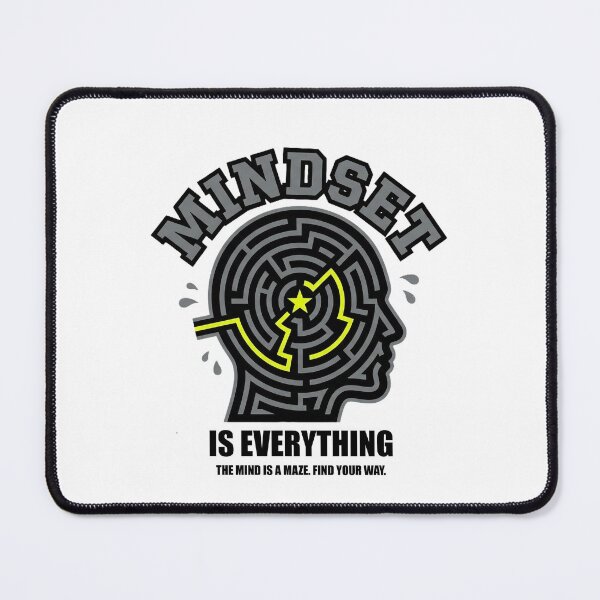 Item preview, Mindset is Everything - Athlete's Mind Maze Sports Psychology designed and sold by UkrainianSpain.