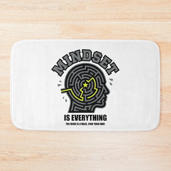 Item preview, Mindset is Everything - Athlete's Mind Maze Sports Psychology designed and sold by UkrainianSpain.