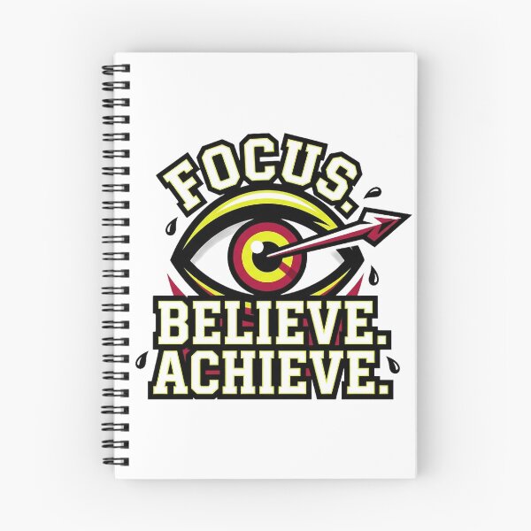 Item preview, Focus. Believe. Achieve. Athletic Arrow & Eye Logo designed and sold by UkrainianSpain.