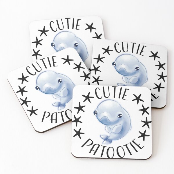 Item preview, Cutie Patootie Beluga Whale  designed and sold by ISAME Designs.