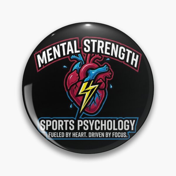 Item preview, Mental Strength - Heart & Lightning Sports Psychology Design designed and sold by UkrainianSpain.