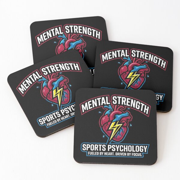 Item preview, Mental Strength - Heart & Lightning Sports Psychology Design designed and sold by UkrainianSpain.
