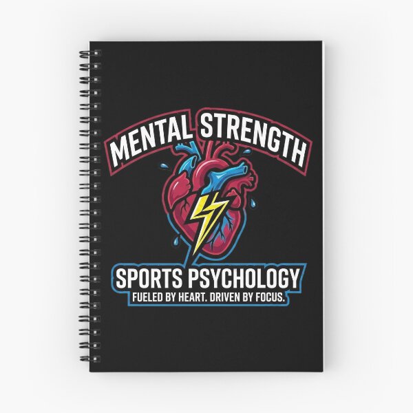 Item preview, Mental Strength - Heart & Lightning Sports Psychology Design designed and sold by UkrainianSpain.