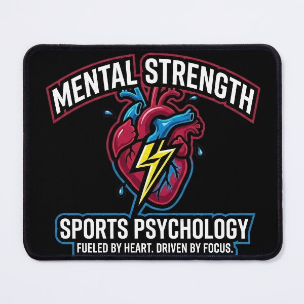 Item preview, Mental Strength - Heart & Lightning Sports Psychology Design designed and sold by UkrainianSpain.