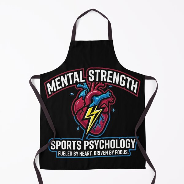 Item preview, Mental Strength - Heart & Lightning Sports Psychology Design designed and sold by UkrainianSpain.