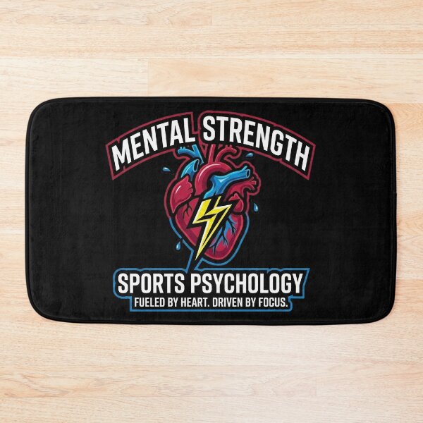 Item preview, Mental Strength - Heart & Lightning Sports Psychology Design designed and sold by UkrainianSpain.