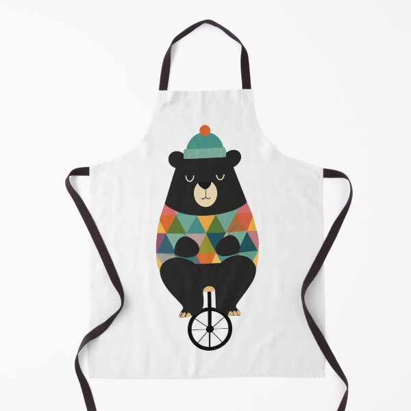 Item preview, Cute Cartoon Bear on Unicycle designed and sold by OlhaDreamArt.