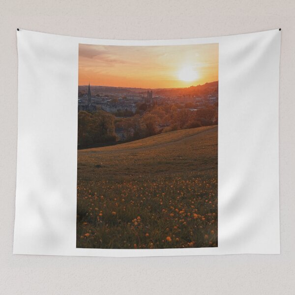 Item preview, Bath Sunset Portrait from Bathwick fields  designed and sold by duncan1980uk.