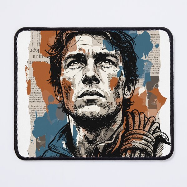 Item preview, Artistic Portrait of a Rock Climber designed and sold by TaruHonu.