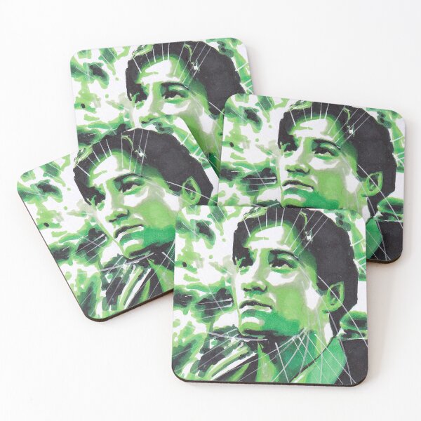 Item preview, Spooky Mulder Art Print — The X-Files Fan Art, 90s Sci-Fi TV Gift designed and sold by NathanRuchArt.