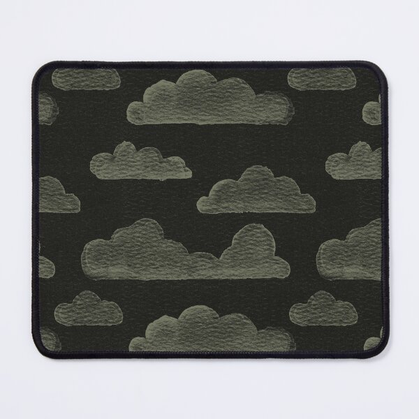 Item preview, Dreamtime Clouds Watercolor Pattern - Coal + Sage designed and sold by Irene Estelle.