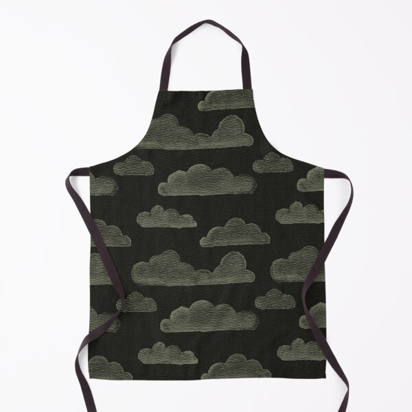 Item preview, Dreamtime Clouds Watercolor Pattern - Coal + Sage designed and sold by Irene Estelle.