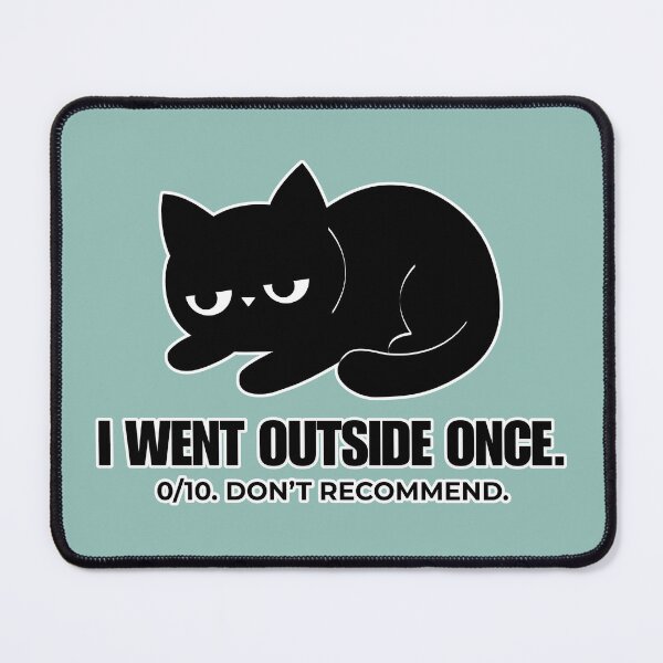 Item preview, I Went Outside Once. designed and sold by CarefulCreation.