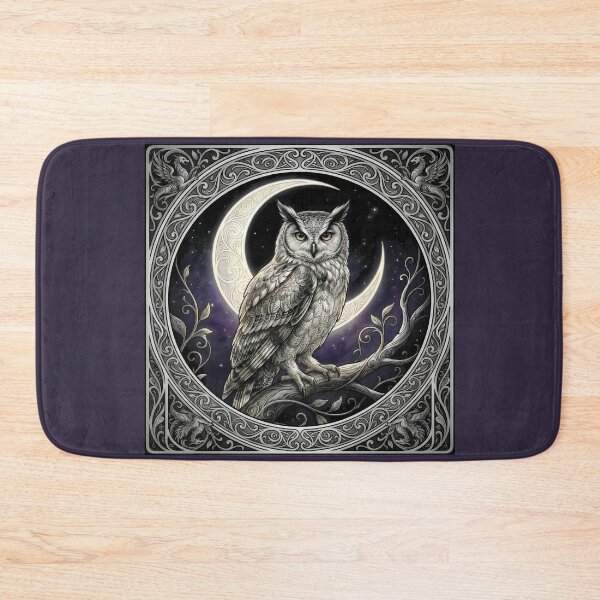 Item preview, Moonlit Owl designed and sold by JacquiTaylorArt.