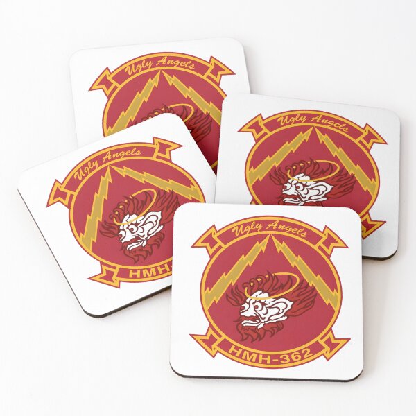 Item preview, HMH-362 Ugly Angels Red Variant Insignia designed and sold by CharlieDesings.