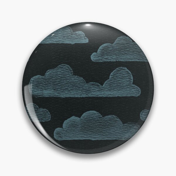 Item preview, Dreamtime Clouds Watercolor Pattern - Coal + Peacock designed and sold by Irene Estelle.