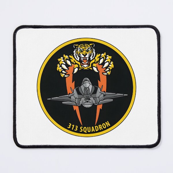 Item preview, 313 Squadron "Tiger" F-35 Lightning II Insignia designed and sold by CharlieDesings.