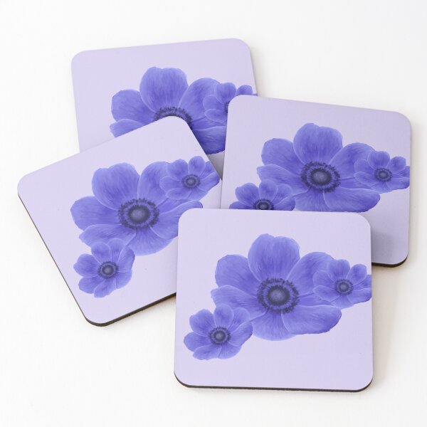 Item preview, Windflower watercolor pattern designed and sold by Fridayscorner.
