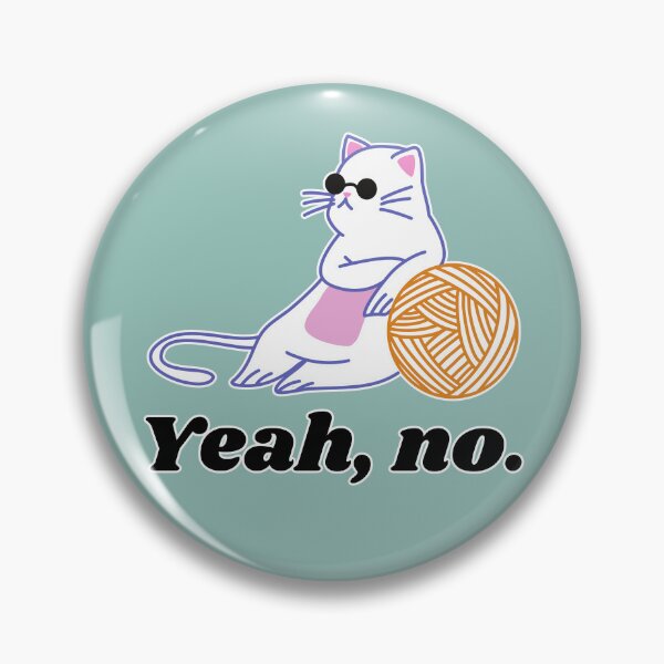 Item preview, Yeah no cat design designed and sold by CarefulCreation.