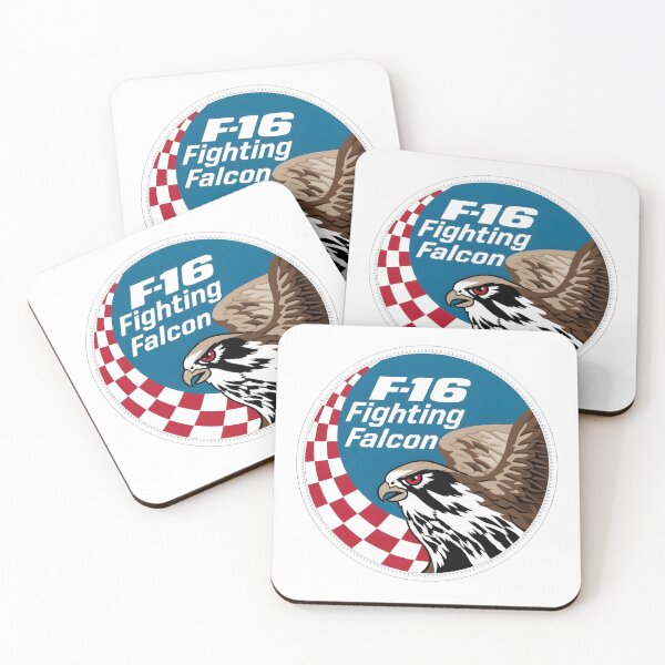 Item preview, F-16 Fighting Falcon Checkerboard Insignia designed and sold by CharlieDesings.