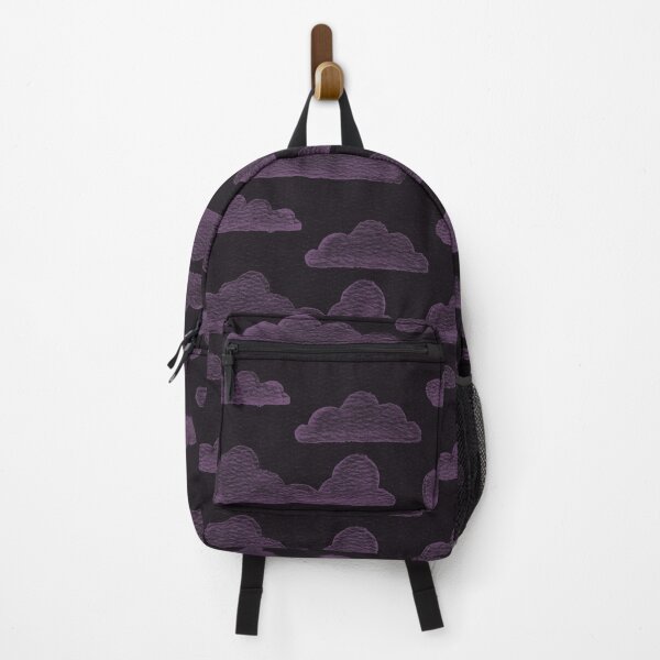 Item preview, Dreamtime Clouds Watercolor Pattern - Coal + Plum designed and sold by Irene Estelle.