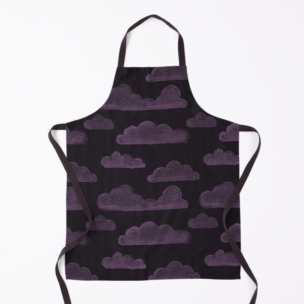 Item preview, Dreamtime Clouds Watercolor Pattern - Coal + Plum designed and sold by Irene Estelle.