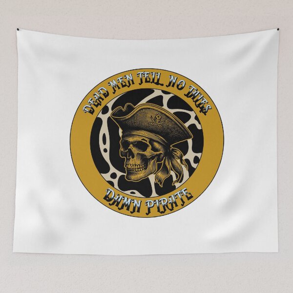 Item preview,  pirate skull designed and sold by wildforcedesign.