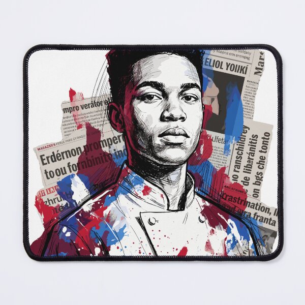 Item preview, Modern Chef with Artistic Collage Style designed and sold by TaruHonu.