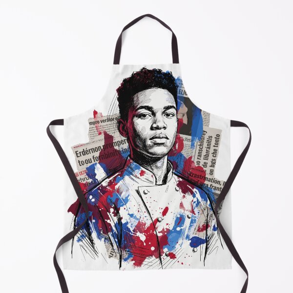 Item preview, Modern Chef with Artistic Collage Style designed and sold by TaruHonu.